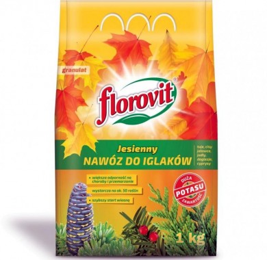 Удобрение Florovit для хвойных осенний Удобрения и агрохимия